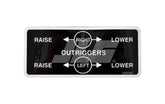 10138929 Decal, Outrigger Control | JLG